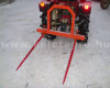 Pallet fork with bale spear for Japanese compact tractors, Komondor RVBT-300 (3)